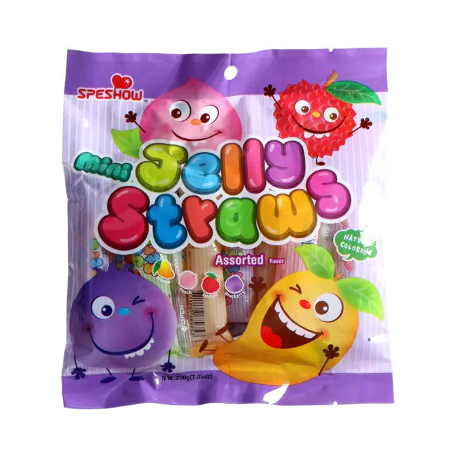 Speshow Mini-Jelly-Strohhalme-Tüte 200g