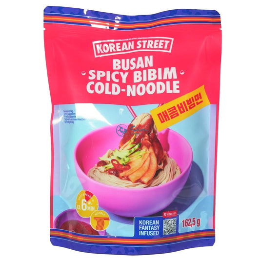 KOREAN STREET Busan Spicy Bibim Cold-Noodle 163g