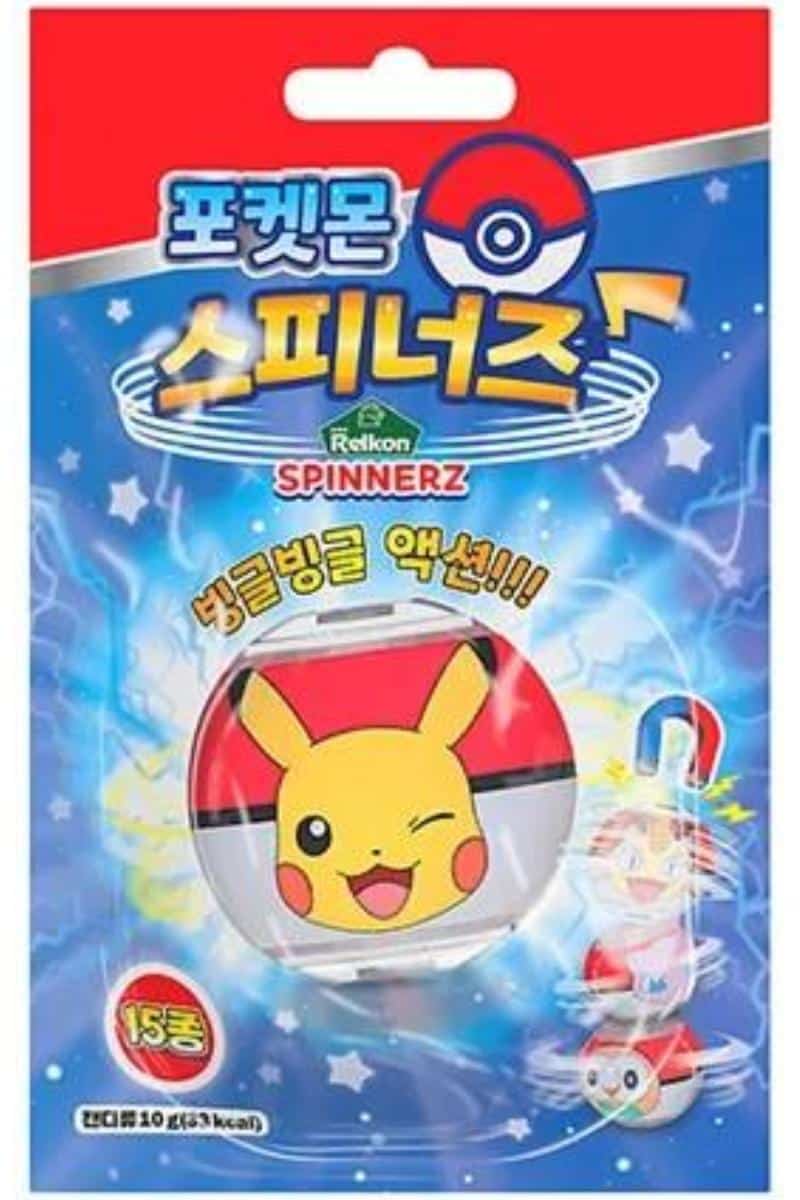 SANRIO Pokemon Spinner mit Geleebohnen 10g