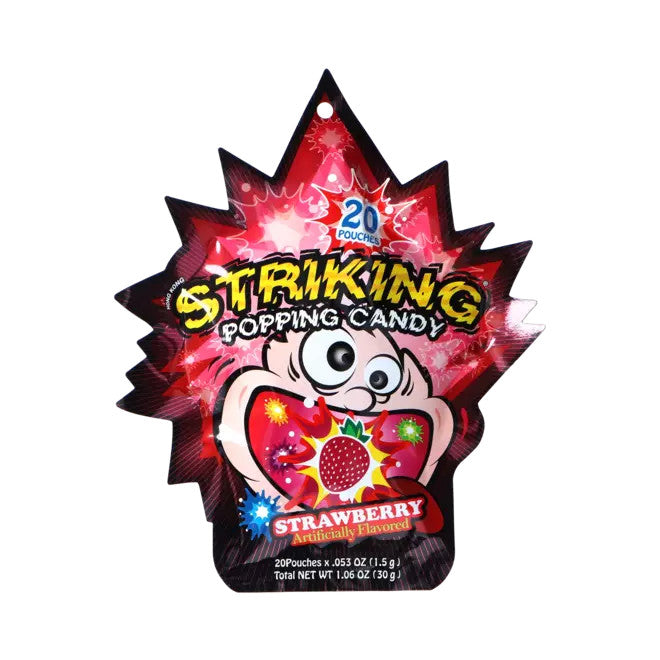 Striking Knallbonbons - Erdbeere 30g