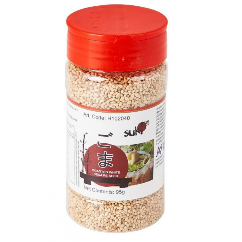 SUKI Geröstete weiße Sesam Kerne 95g