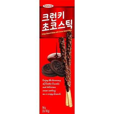 SUNYOUNG Choco Sticks Crunky 54g