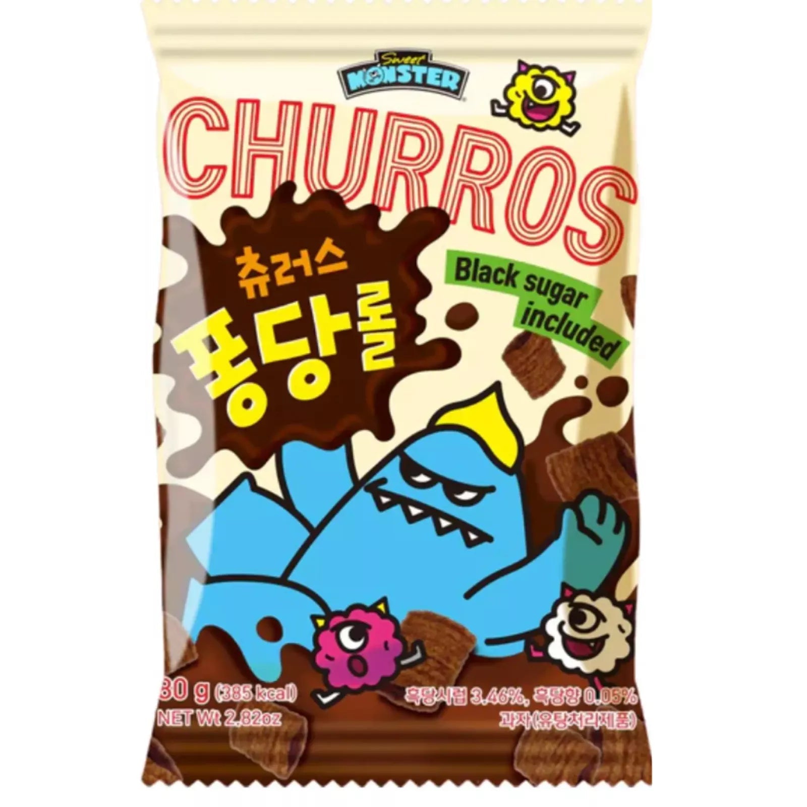 SWEET MONSTER Pongdang Churros 80g