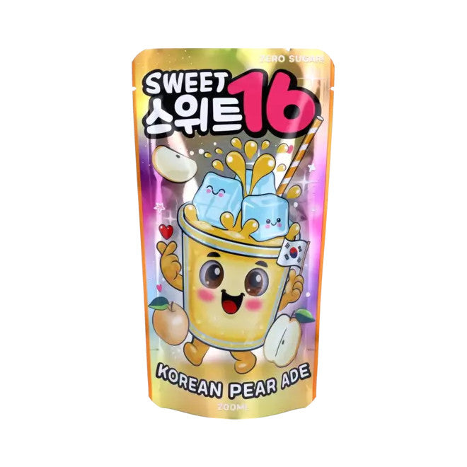 Sweet16 Koreanische Birnenlimonade (ohne Zucker) mit Süßungsmitteln 200ml