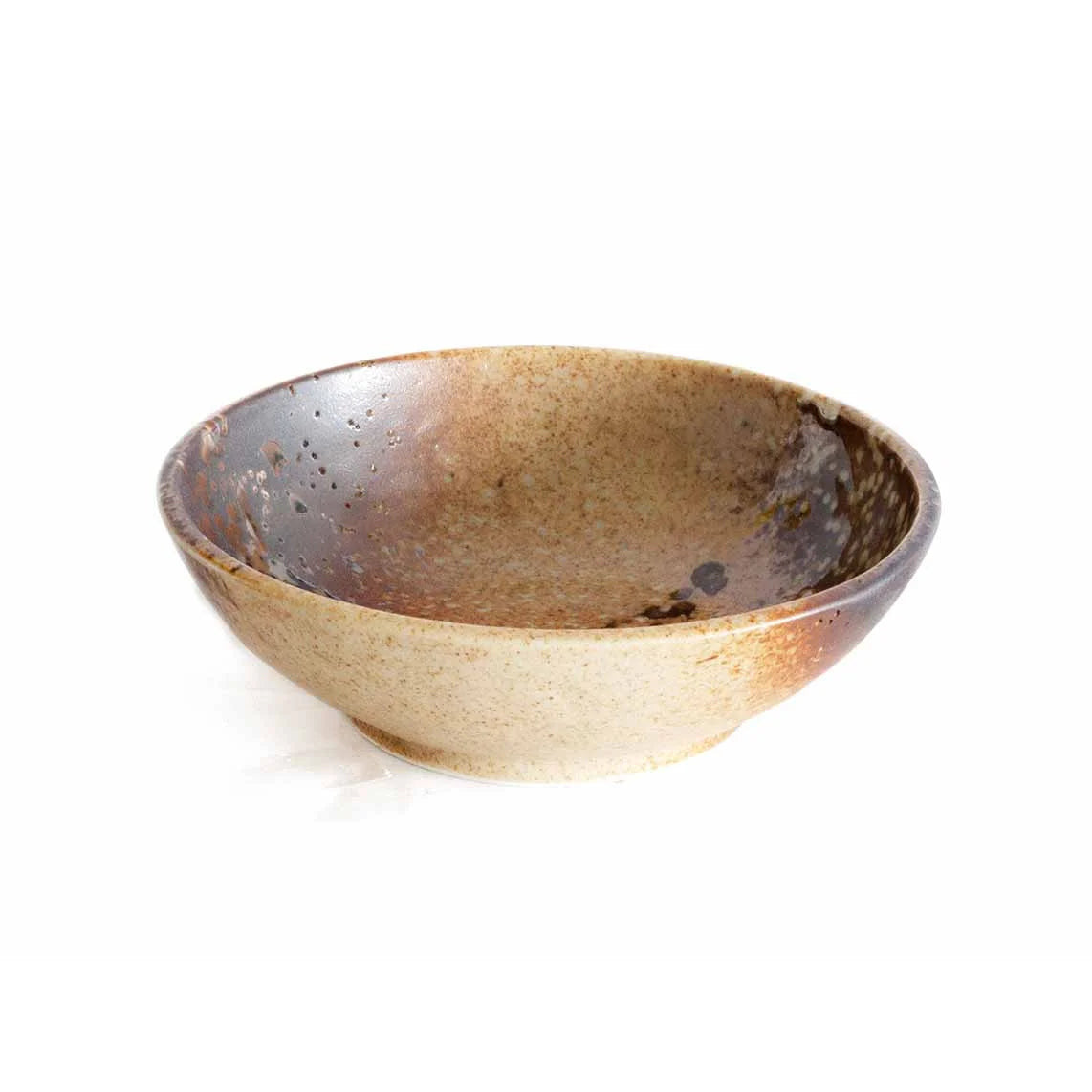 Taisan Schale | Ø16,5 CM Porzellan | Gelb-Braun Ø16,5 CM | H5,3 CM
