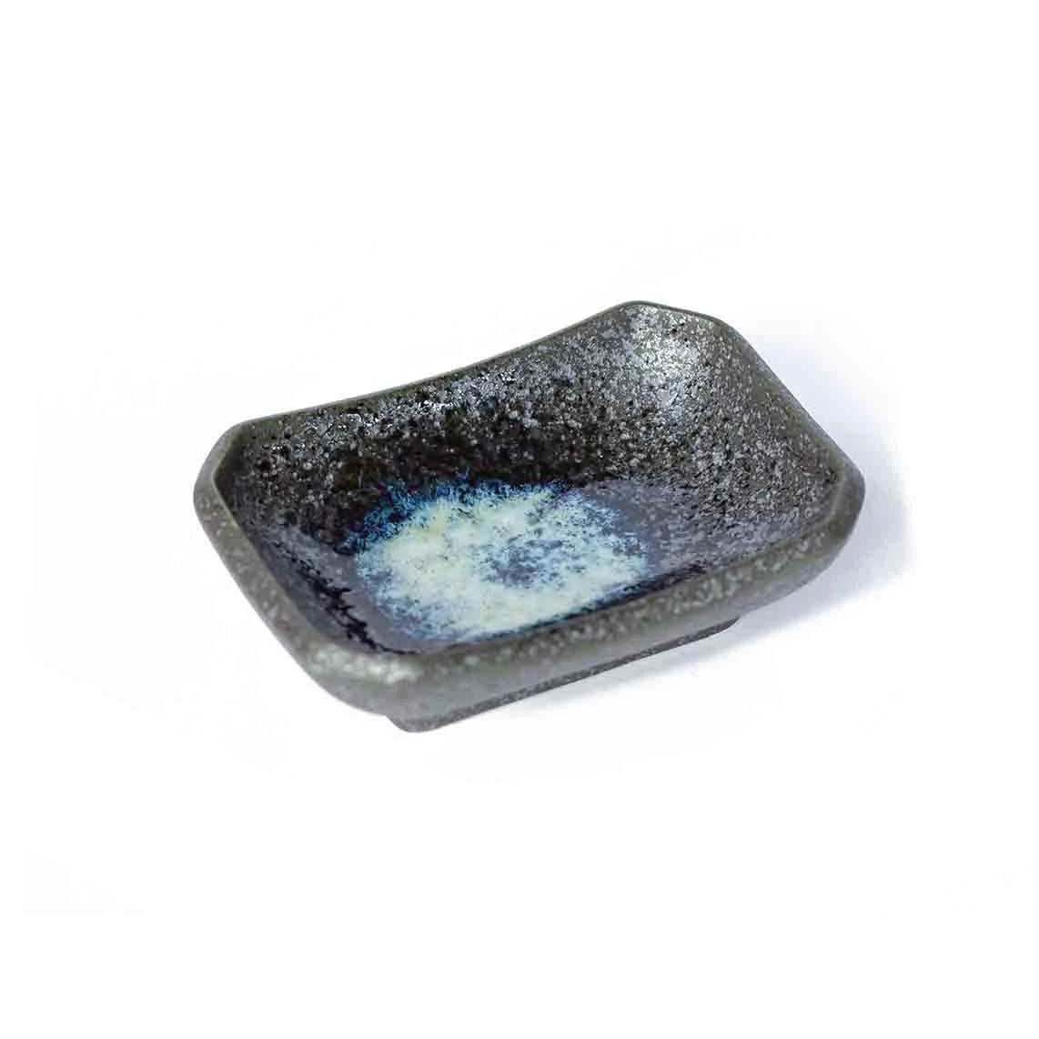 Taisan Soßenteller schwarz Porzellan, 9x2,5cm