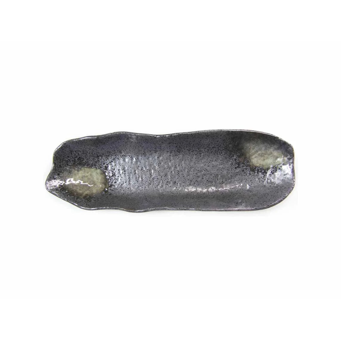 Taisan Teller, länglich schwarz: 34.*11.2H3cm