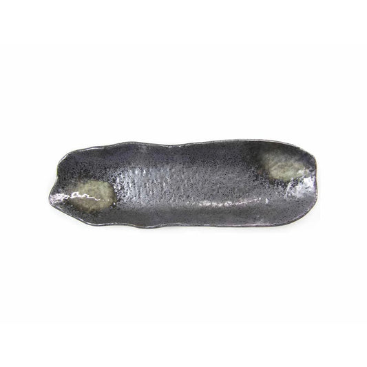 Taisan Teller, länglich schwarz: 34.*11.2H3cm