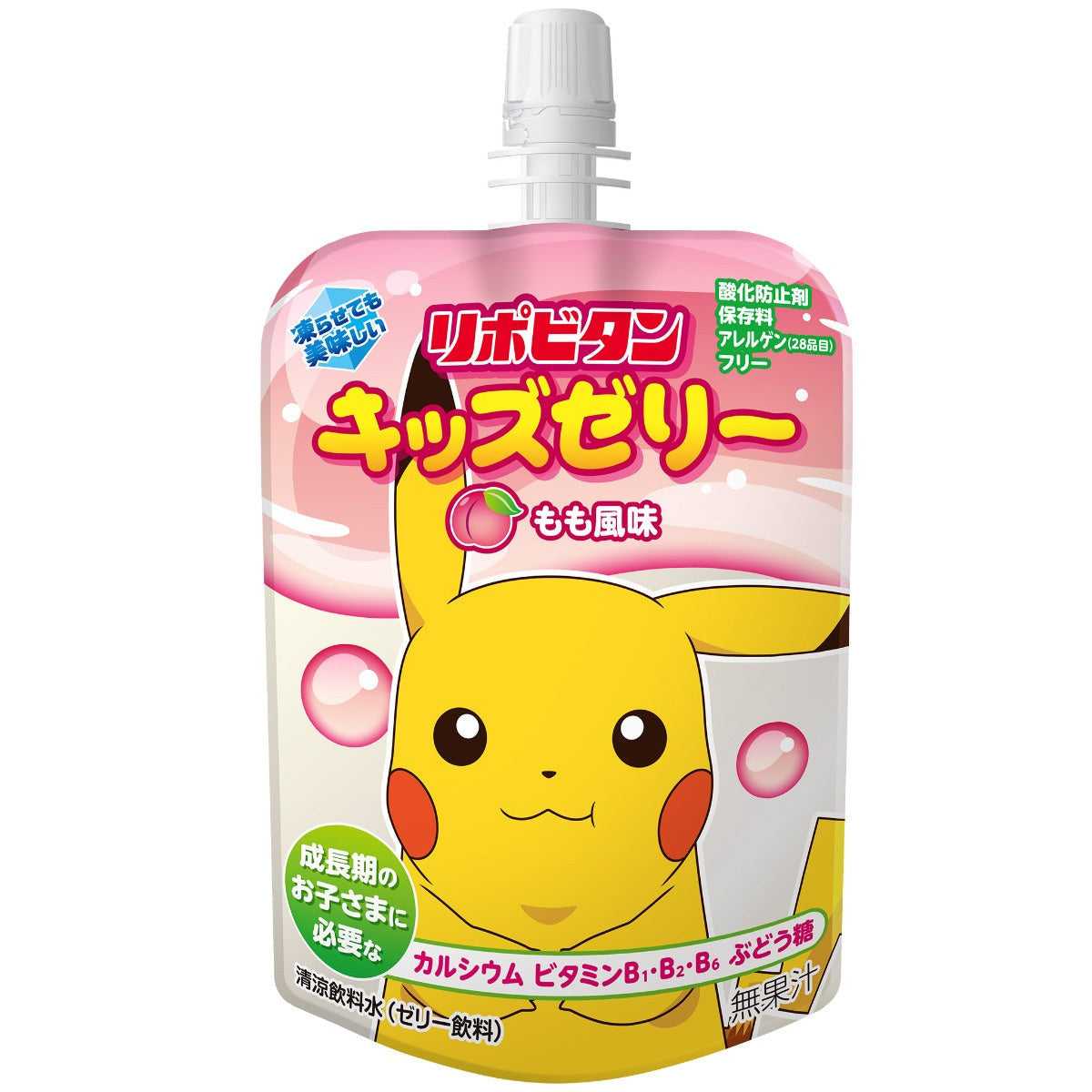 Taisho Pharmaceutical Pokémon-Geleegetränk Pfirsich 125g