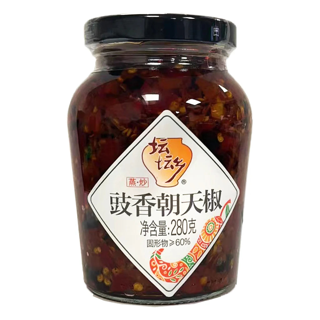 TANTANXIANG Gehackte Chili-Schwarze Bohnen 280g