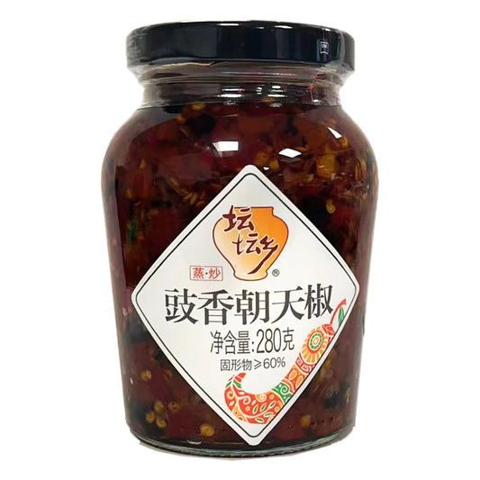 TANTANXIANG Gehackte Chili-Schwarze Bohnen 280g