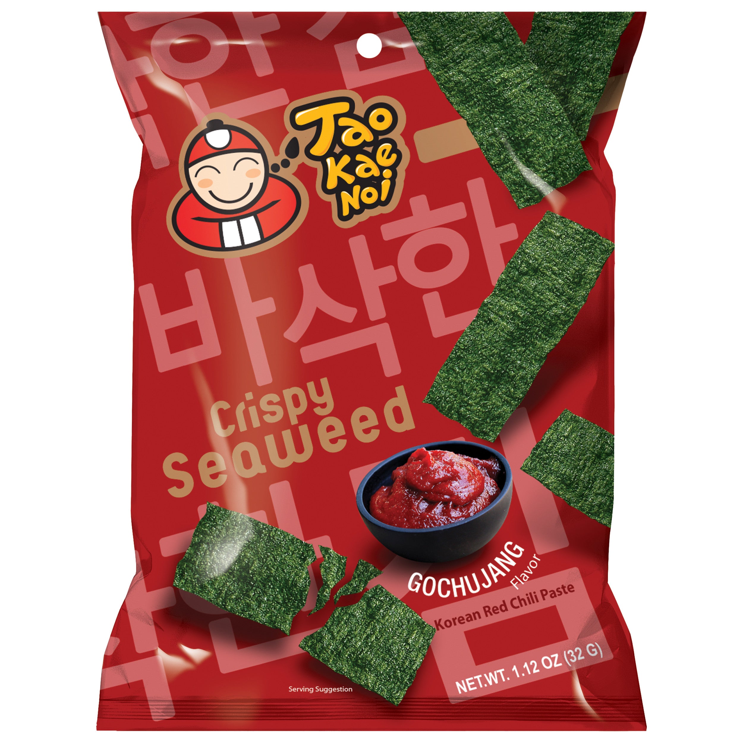 Taokaenoi Crispy Seaweed Gochujang 32g