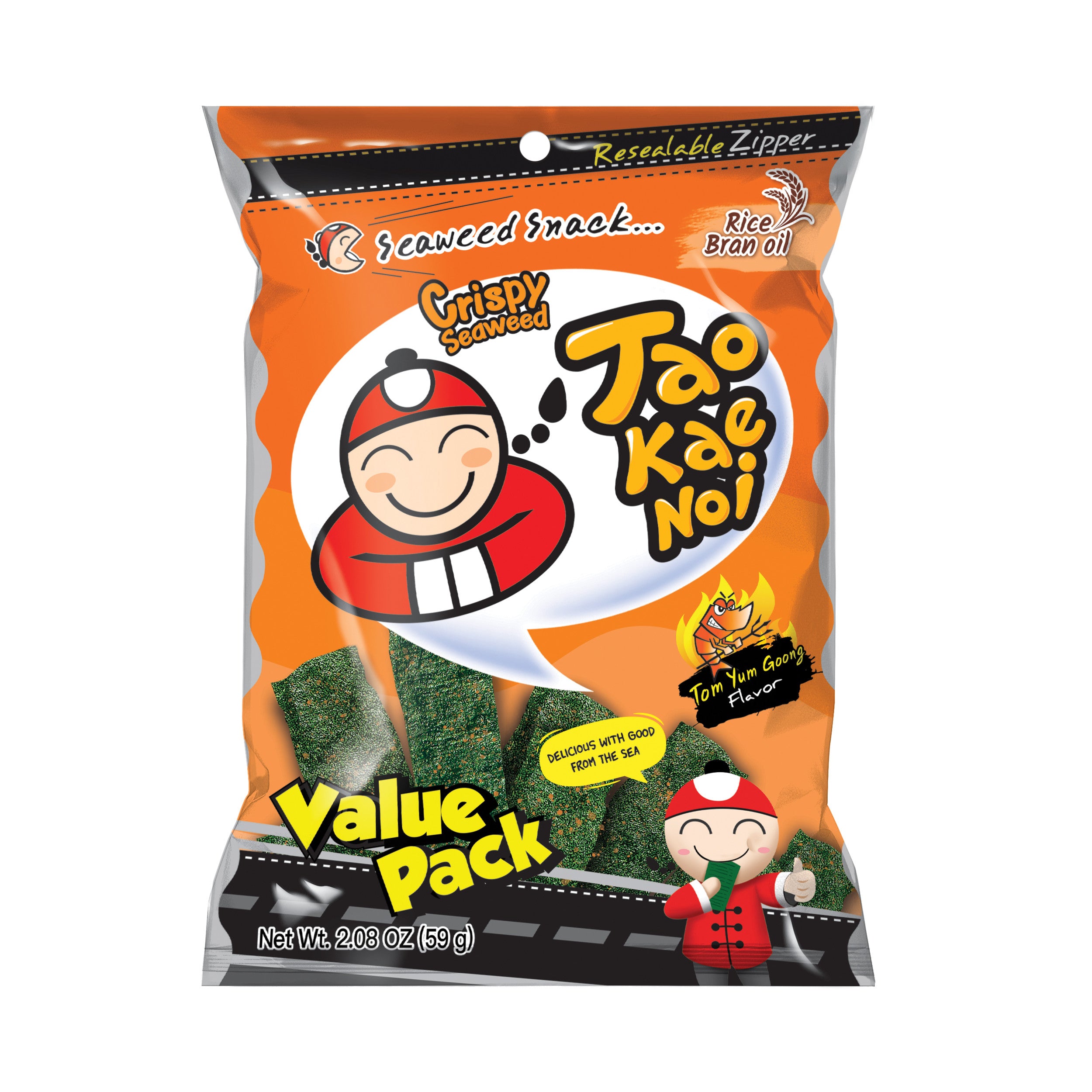 TAOKAENOI Knusprige Algen Tom Yum Goong 59g