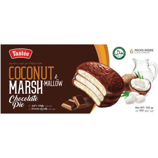 Tastee Kekse Schaumzucker Schokoladen Kokos 150g