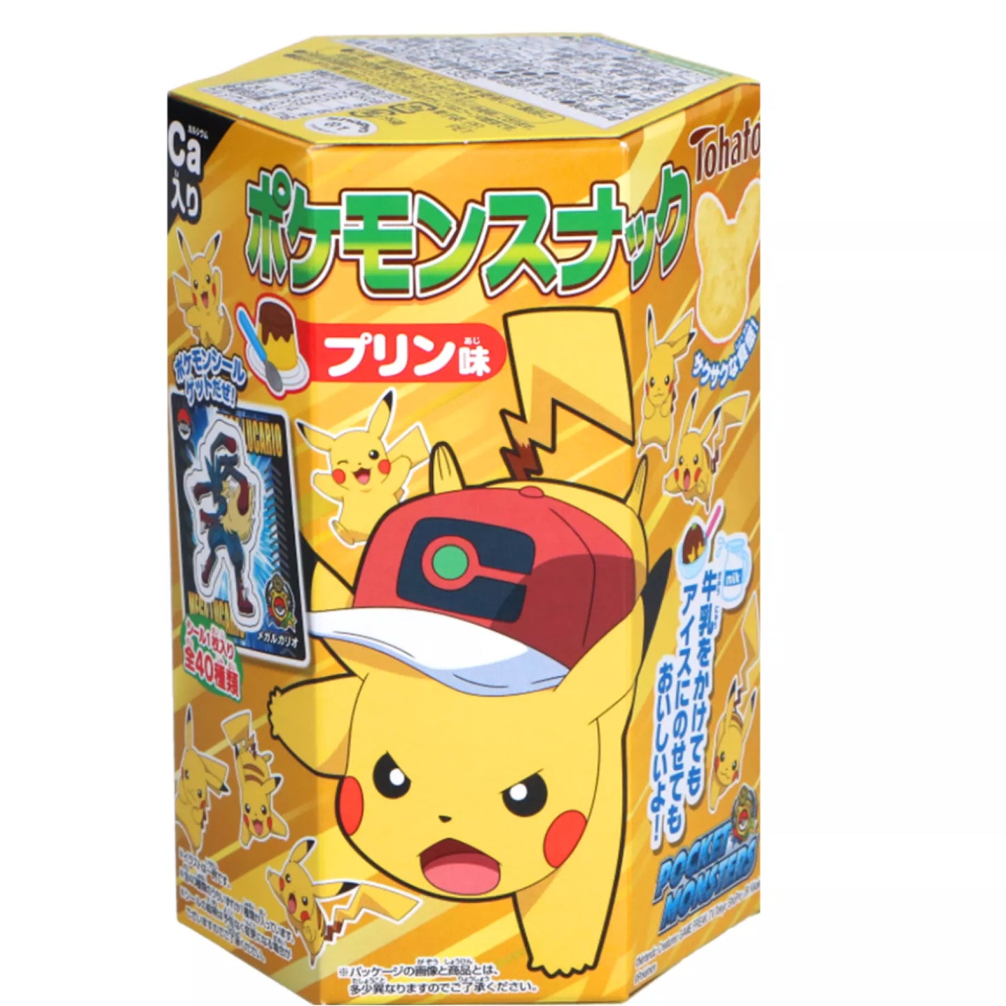 TOHATO Pokemon Snack Pudding 23g