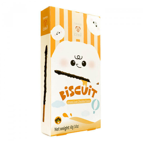 Tokimeki Keksstange Mandel-Crush-Schokolade 40g