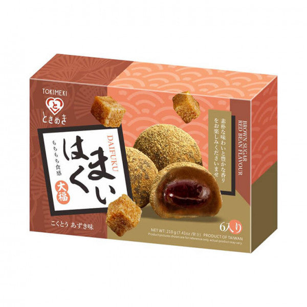 Tokimeki Schwarzer Zucker Rote Bohne Mochi 210g