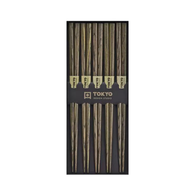 Tokyo Design Studio Essstäbchen aus Holz – 5 Paar