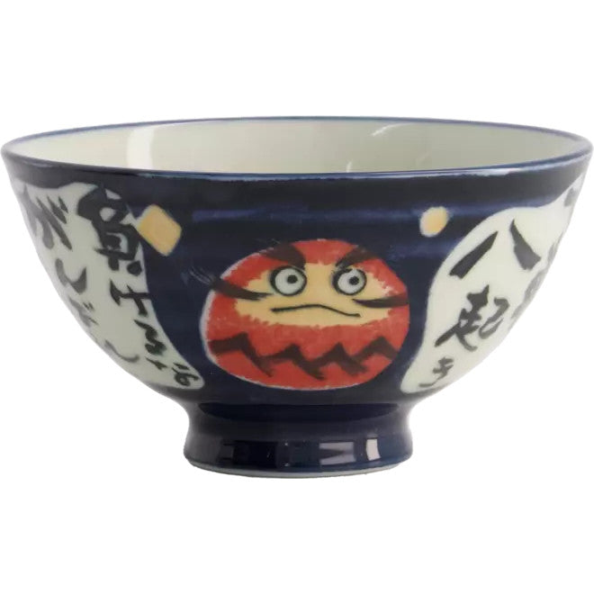 Tokyo Design Studio Kawaii Schüssel Reis Daruma Blau 300ml