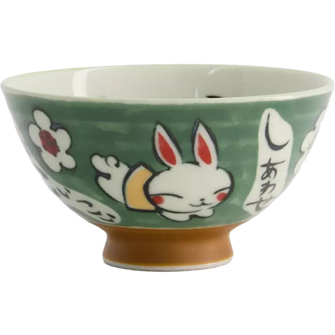Tokyo Design Studio Kawaii Schüssel, Reishase Grün (300 ml)