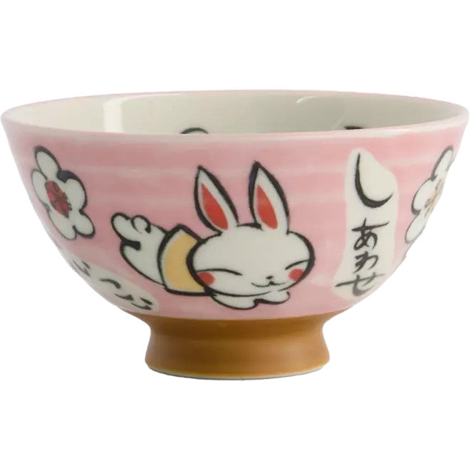 Tokyo Design Studio Kawaii Schüssel, Reishase Rosa (300ml)