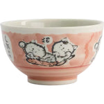 Tokyo Design Studio Kawaii Schüssel, Reiskatze Pink (600 ml)