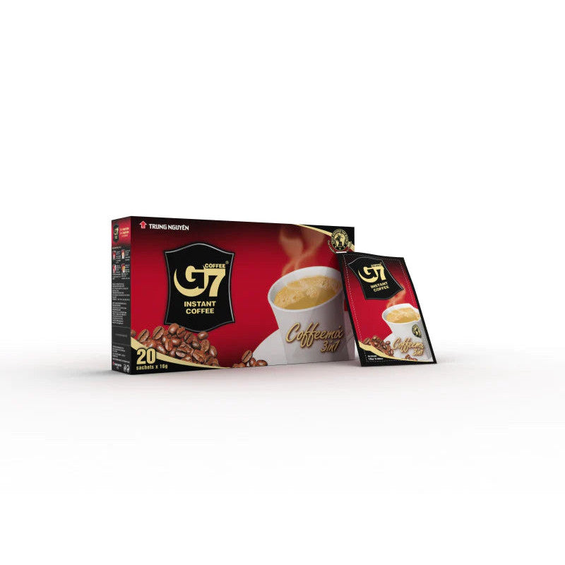 TRUNG NGUYEN Instantkaffee G7 3 in 1 - 20 Säckchen 320g