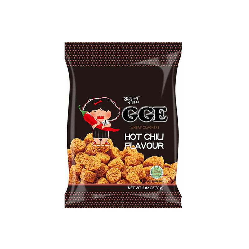 GGE Weizencracker mit scharfem Chili-Geschmack 80g