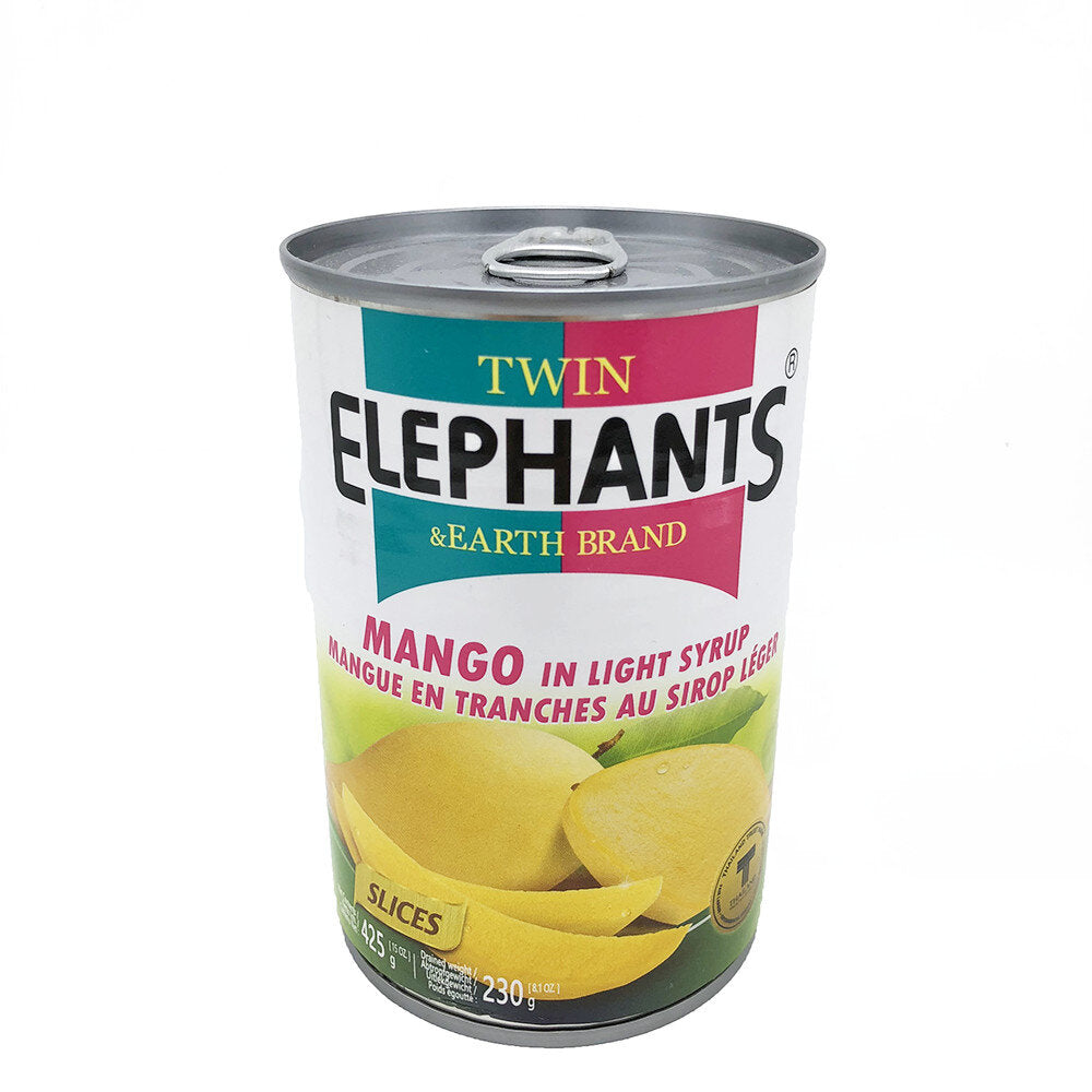 Twin Elephants Mangoscheiben Leicht Gezuckert 425g