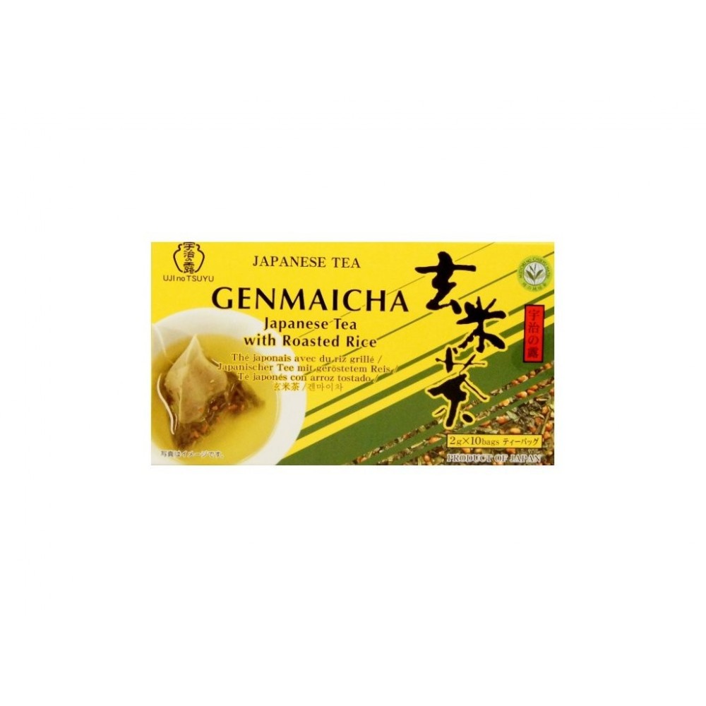 UJINOTSUYU Grüner Tee, brauner Reis (Genmaicha) 20g