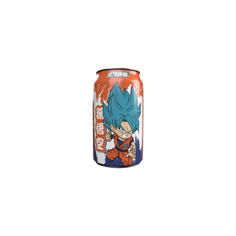 ULTRAPOP Erfrischungsgetränk,Dragon Ball, Strawberry-Banana Sparkling Soda, Goku 330ml