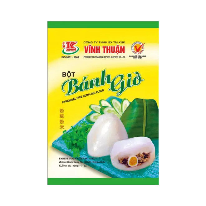 Vinh Thuan Pyramidenförmige Reismehlklöße - Bot Bánh Giò 400g