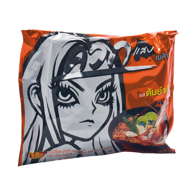 Wai Wai Instant Nudeln Tom Yum Garnelen 60g