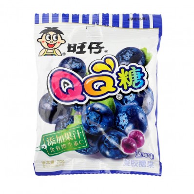 WANT WANT Gummibärchen Blauberre 70g