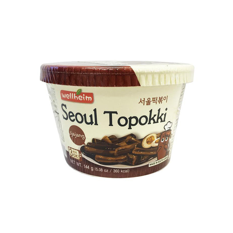 Wellheim Reiskuchen Seoul Topokki Jjajang 144g
