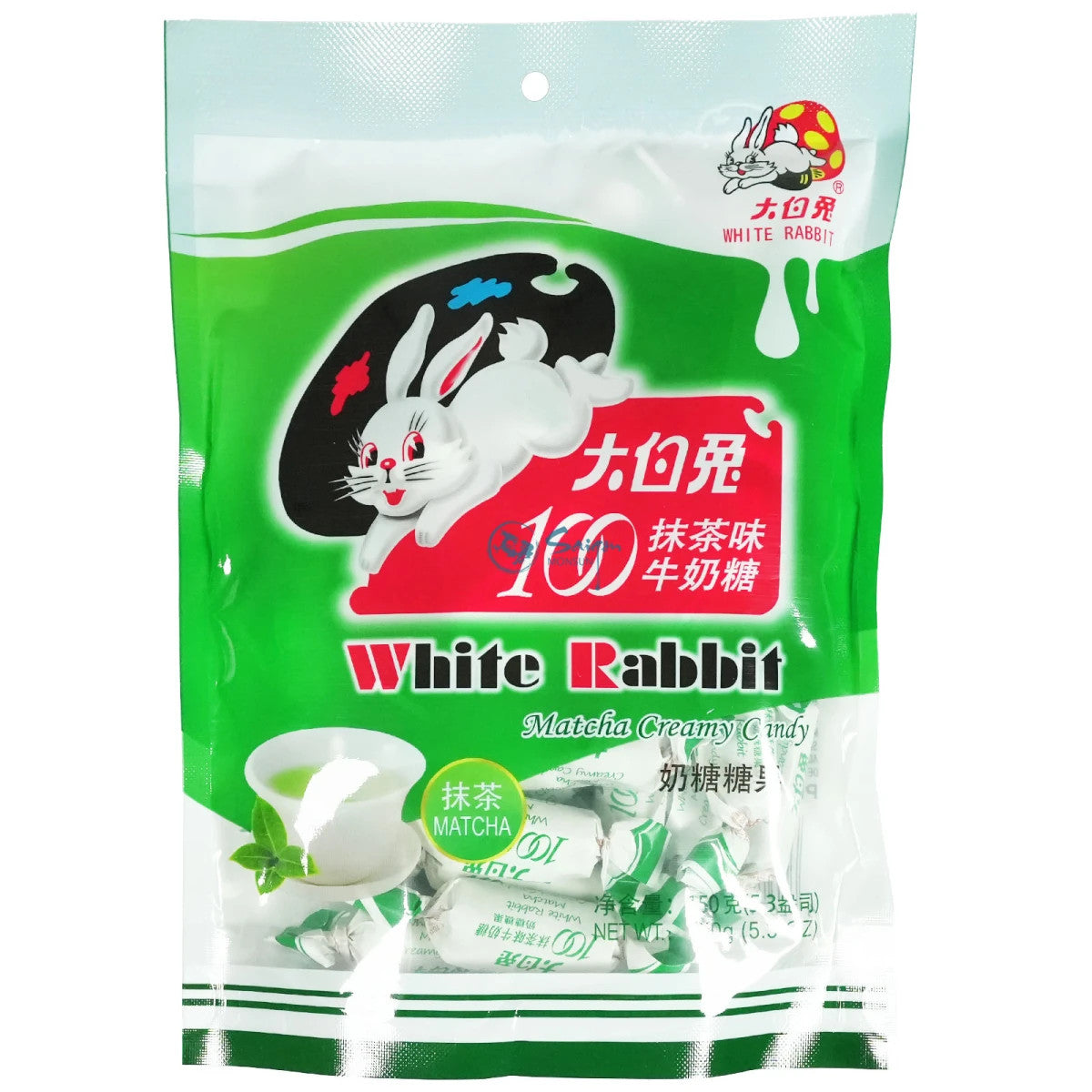 White Rabbit Cremige Matcha Süßigkeit 150g