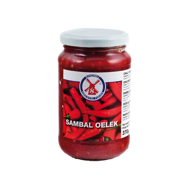 Windmill Or. Foods Chilipaste / Sambal Oelek 0,37kg