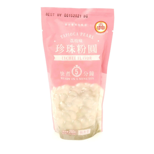Wu Fu Yuan Tapiokaperlen-Topping Litschi 250g
