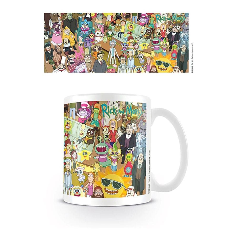  Rick and Morty Tasse Characters