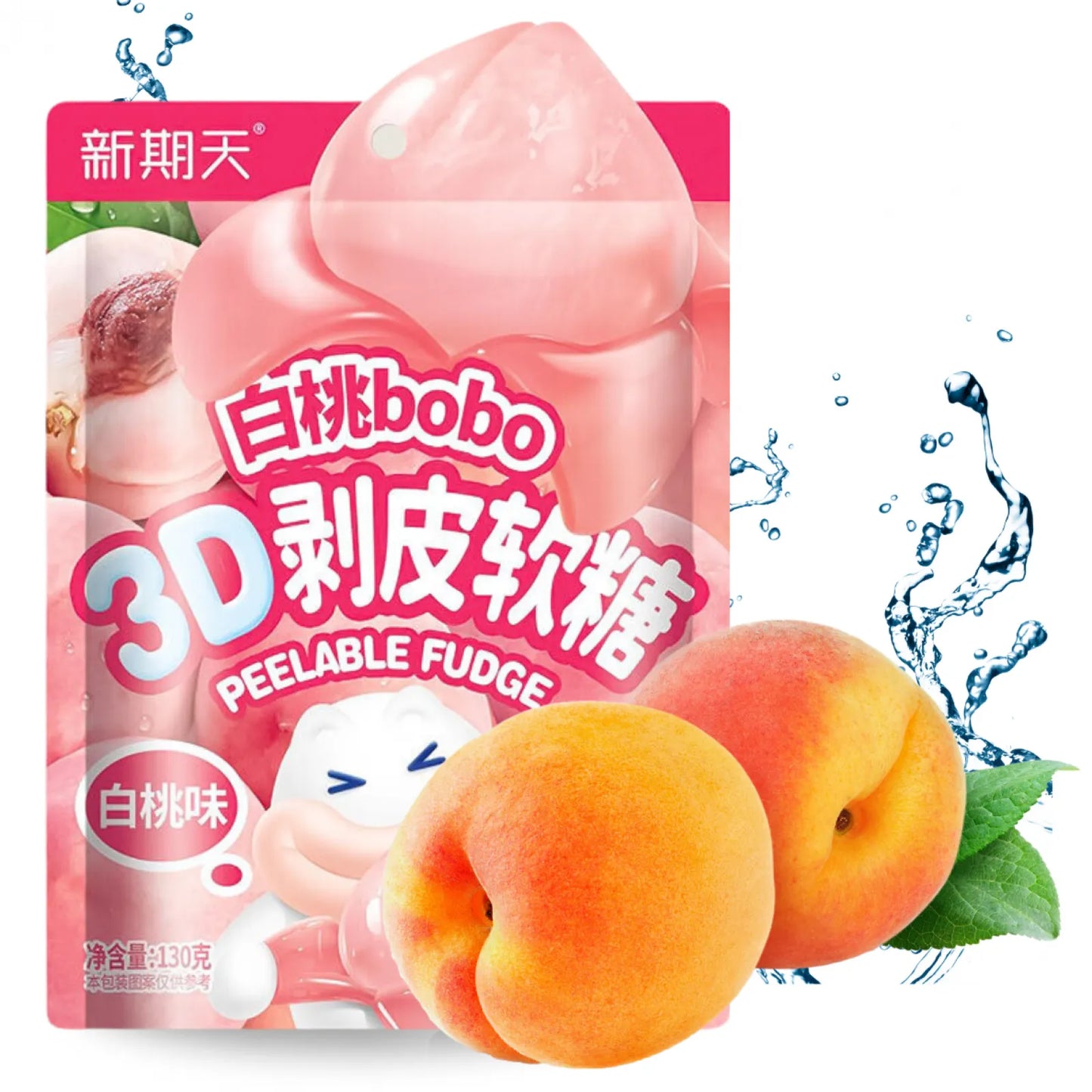 XINQITIAN Pfirsich Gummibärchen 130g