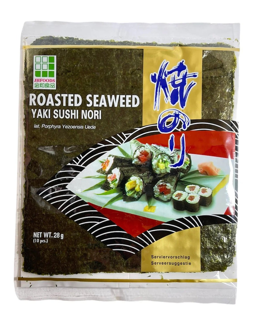 JHFOODS Yaki Nori Gerösteter Seetang (Gold) 25g