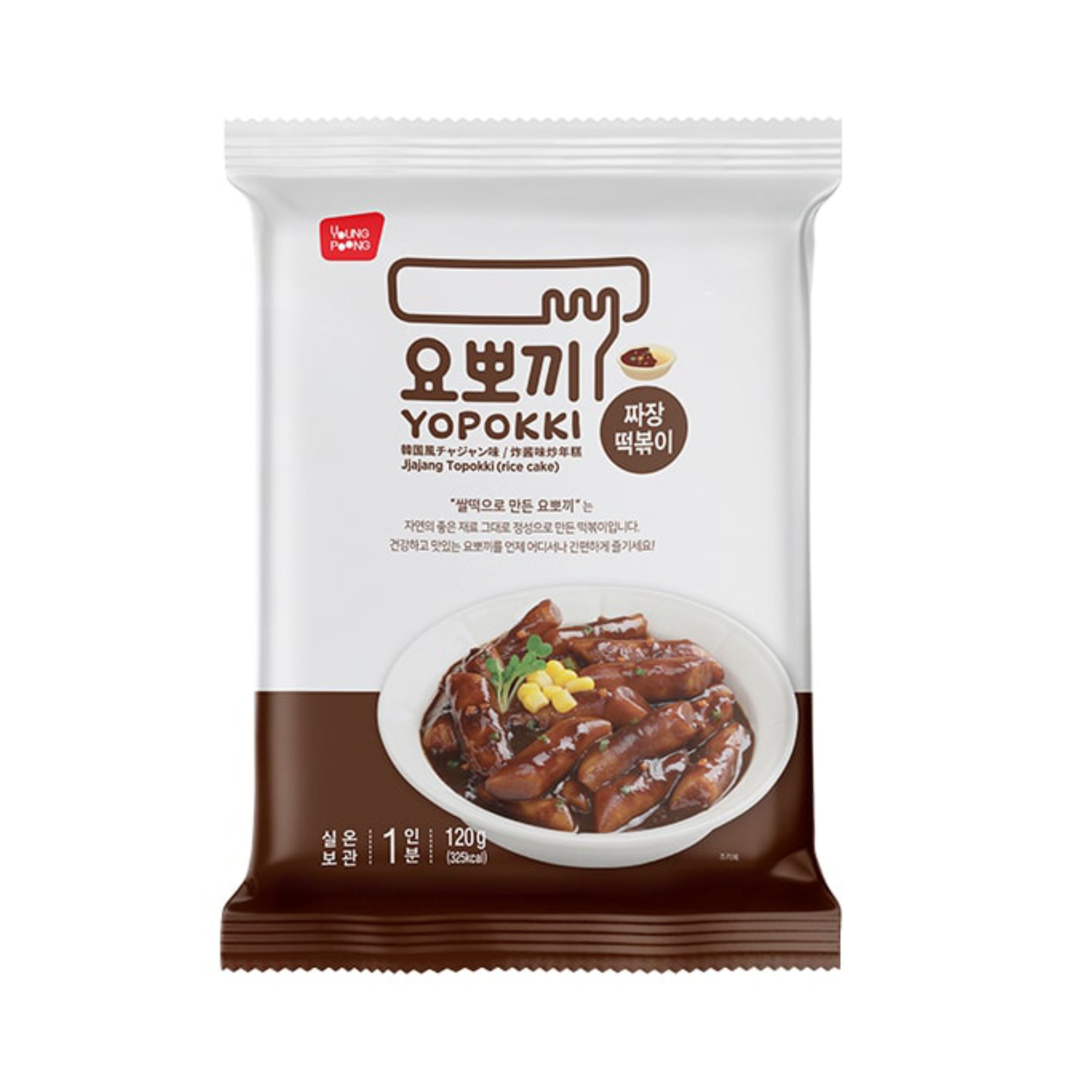 Yopokki Reiskuchen Beutel Jiajang 140g