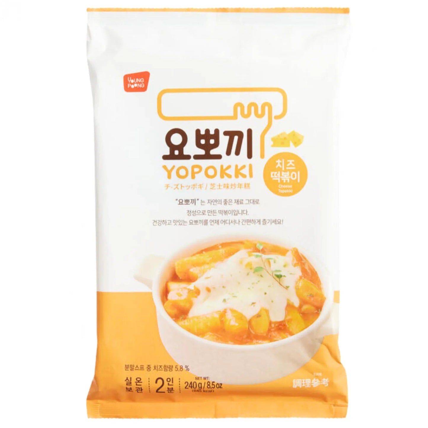 YOUNG POONG Yopokki Gelb Tteokbokki 240g