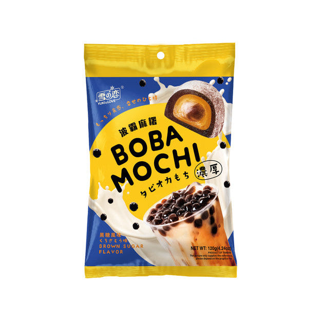 Yuki & Love Boba Mochi Brauner Zucker 120g