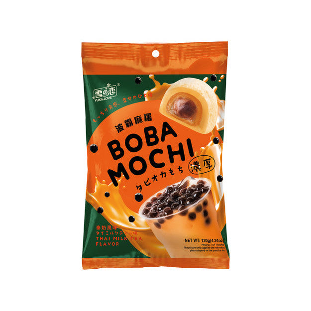 Yuki & Love Boba Mochi Reiskuchen Thai Milchtee 120g