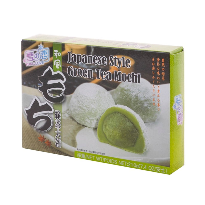 Yuki & Love Mochi Grüntee (Japan. Reiskuchen) 210g