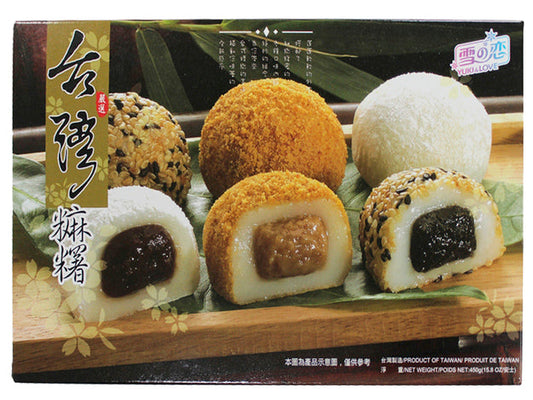 Yuki & Love Mochi Sortiert (Japanische Reiskuchen) 450g