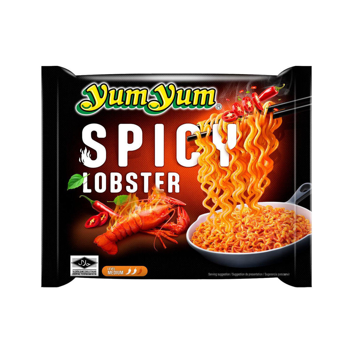 Yum Yum Instant-Nudeln mit würzigem Hummergeschmack, 100 g
